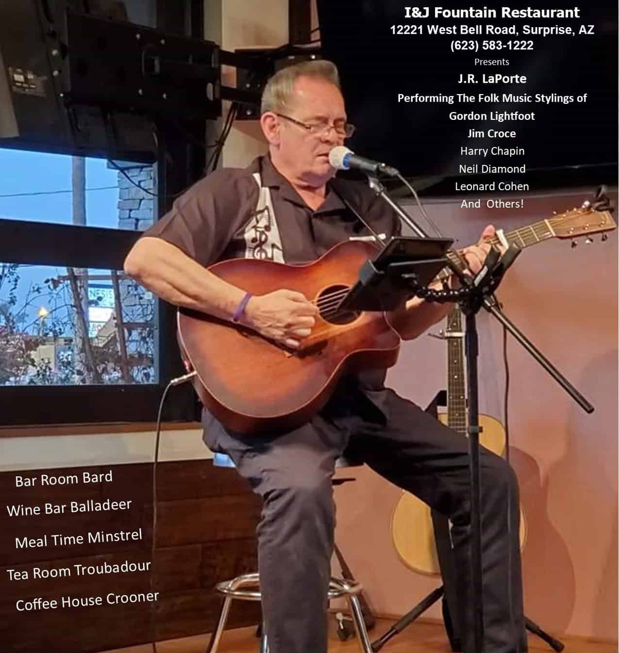 I & J Fountain Restaurant Wine Tasting Event