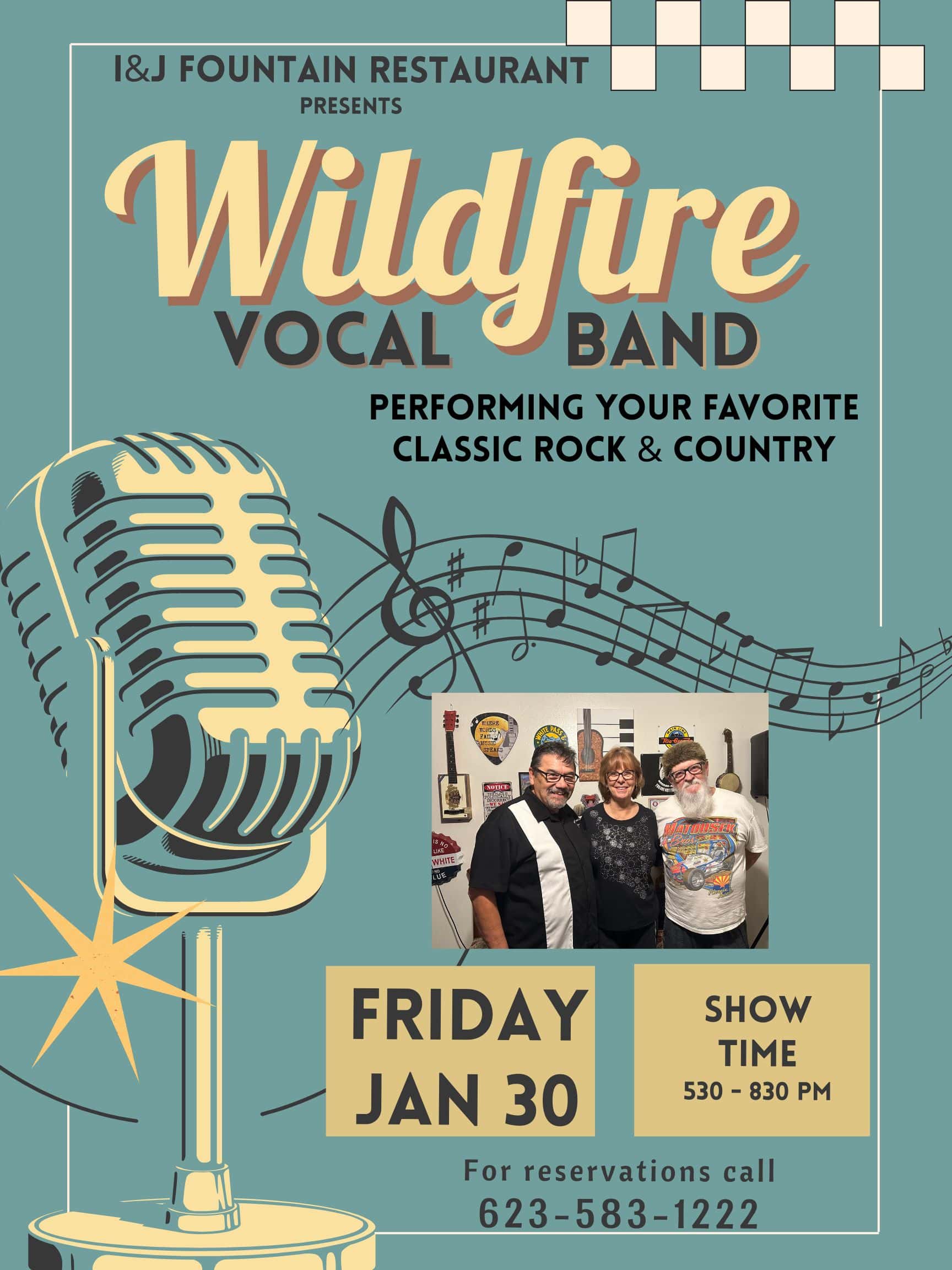 I & J Fountain Restaurant Wine Tasting Event